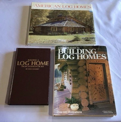 Log home books building - 3,