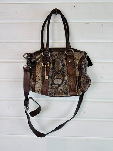 Fossil real python snakeskin - real,