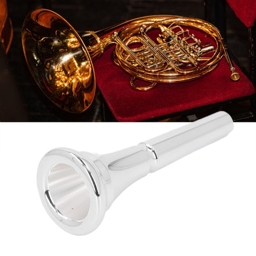 French horn mouthpiece metal - french,