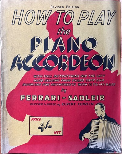 Vintage piano accordion - piano,