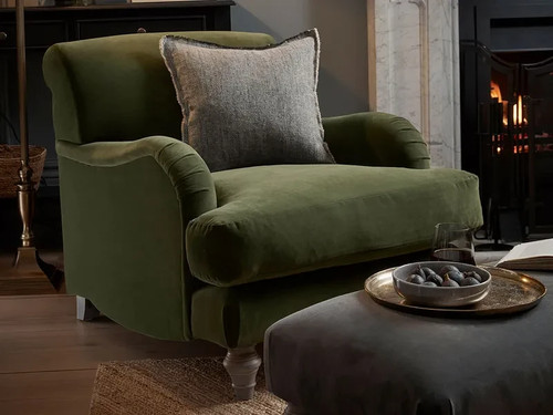 Reine arm chair cumin - cumin, opulent