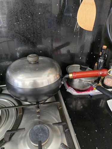 Iron saucepan large - saucepan, with