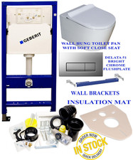 Geberit wall hung toilet frame