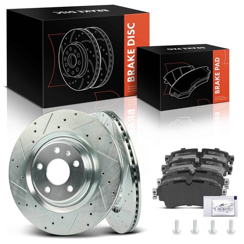 Rear drilled rotors - 6x,