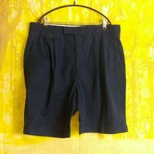 PRINGLE Golf Chino Shorts 38 blue cotton Nick Faldo Collection UK men's size W38