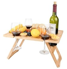 Foldable wooden beach - wooden, picnic