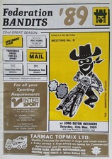 BERWICK v LONG EATON SPEEDWAY