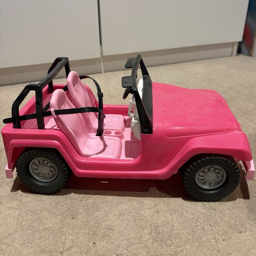 Barbie pink black plastic - &,