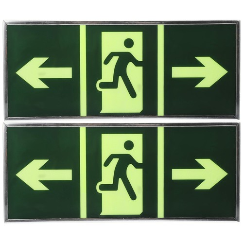 2pcs acrylic emergency exit - 2pcs,
