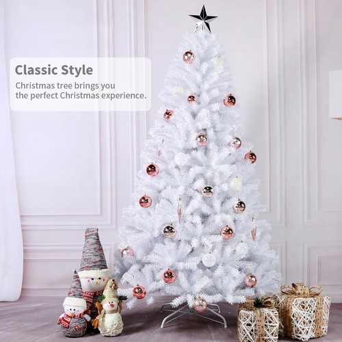 7ft white christmas - 4/5/6/7ft, tree