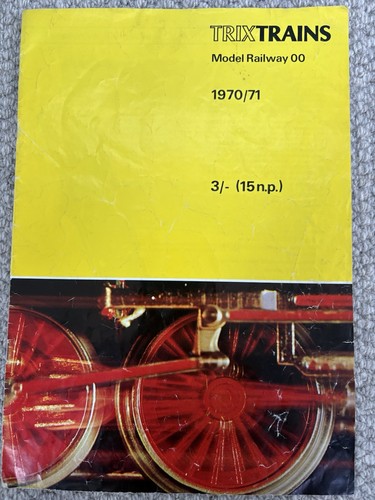 Trix trains 1970 model - trix, 1970/71