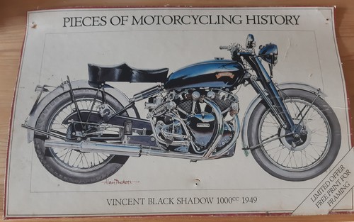 1949 vincent black shadow card - shadow,