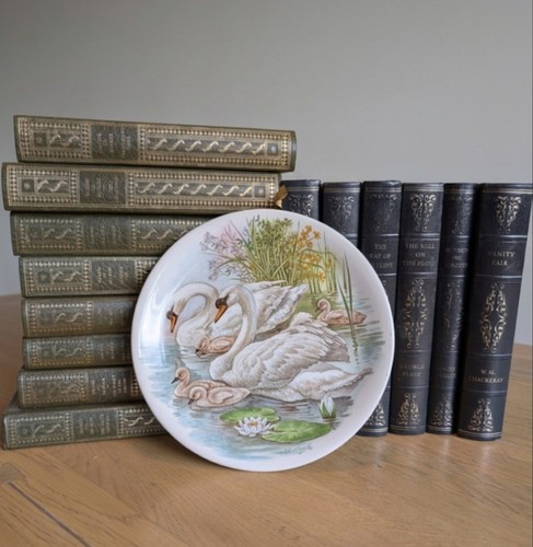 Vintage swan cygnets - vintage,