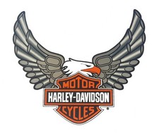 Harley-Davidson Sticker Eagle