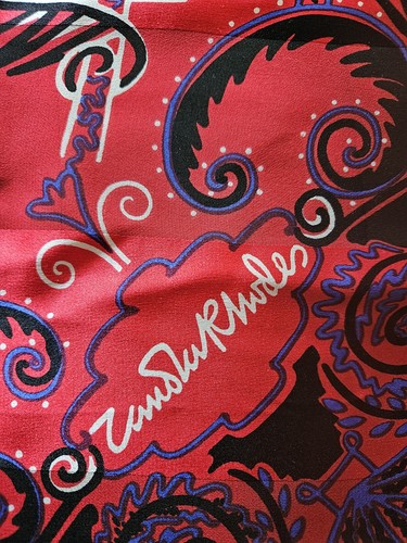 Zandra rhodes large vintage - rhodes,