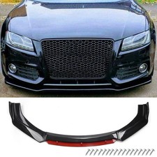 For Mini Cooper S R53 R55 R56 F56 Gloss Front Bumper Lip Splitter Spoiler Kit