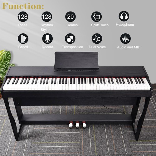 Glarry keys full weighted - glarry, 88
