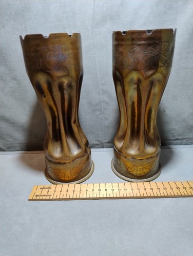 Trench art shell case - trench,