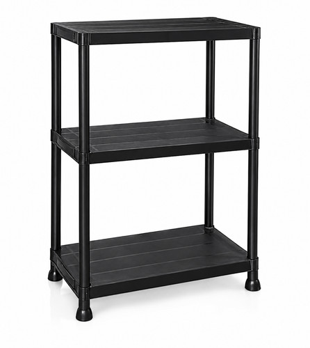 Tier plastic shelving - 3,