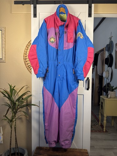 Vintage ski suit snowsuit - ski,