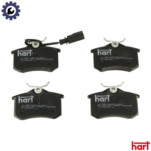 Brake pad set - set,