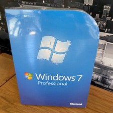 Windows 7 Professional 32/64-Bit DVD Sealed FQC-00133 100% Genuine UK Retail