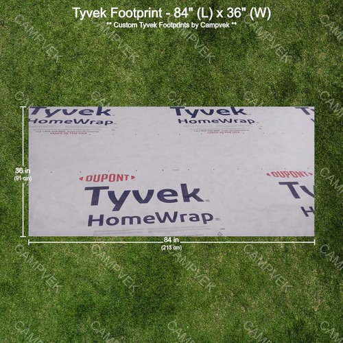 Tyvek footprint - 3',
