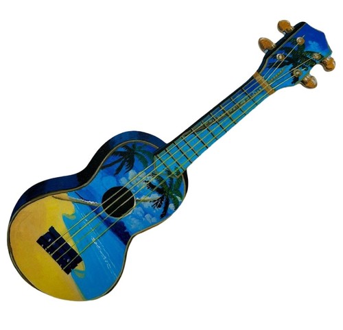 Hawaiian ukulele plaque - hawaiian,