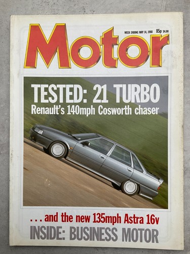 Motor magazine may - motor, 1988
