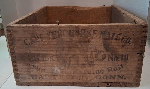 Old capewell horse nail wooden - old,