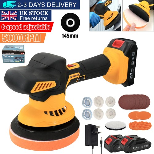Speed cordless car polisher - 6-speed,