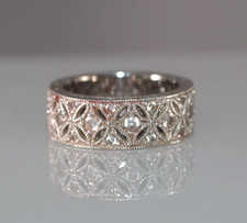 Sterling Silver CZ RING Tacori