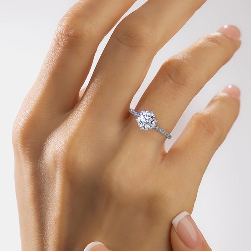 Diamond engagement ring igi - diamond,