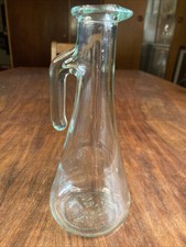 Vintage glass vinegar jug italian mod dep 250cc olive oil vinegar balsamic