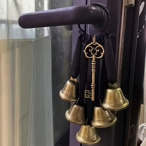 Metal witchcraft wind chime - metal,