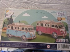 Wooden 3D Model Kit VW camper