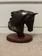 Vintage 1992 Horse Head Ornament AR markings