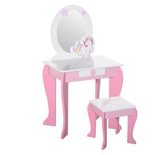 ZONEKIZ Kids Dressing Table