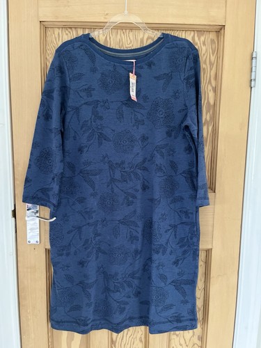 White stuff blue dress - white,