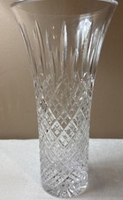 STUART Crystal Shaftesbury Flower  Vase 11”Mint!