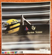 F1 Memorabilia Photo Prints Formula 1 Racing Senna No 609 21”x21” -5