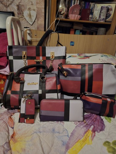 Piece multicolour check faux - piece,