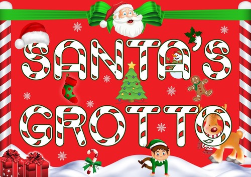 Santas grotto father christmas - grotto,