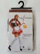 Leg Avenue Little Red Riding Hood Costume Fairy Tale Book Week Adult Fancy Dress