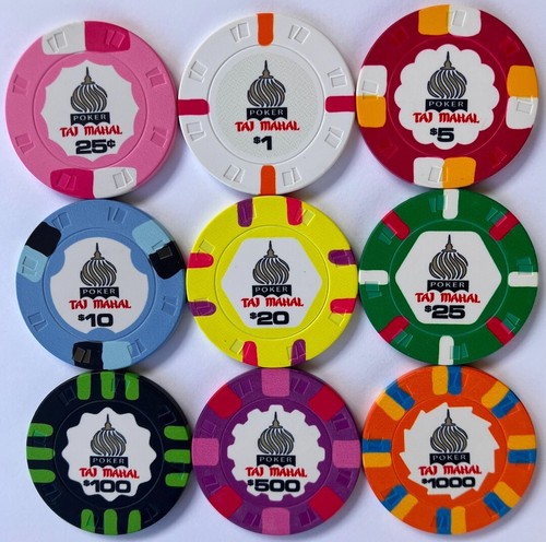 Taj mahal ceramic poker - (9),