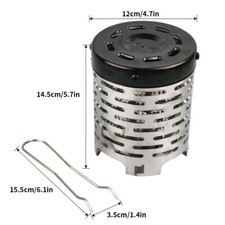 Camping Heater Attachment For