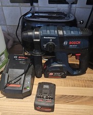 BOSCH 18v Sds Drill, Batteries And Charger.