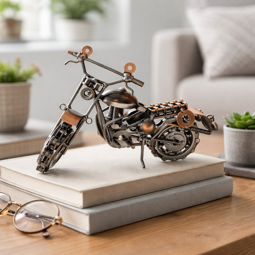 Hand made motocross - hand,