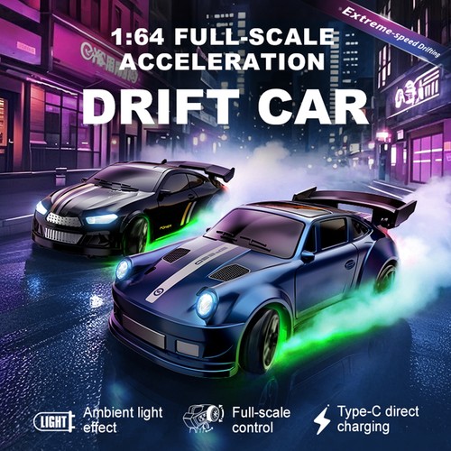 Drift car mini 4wd - 1:64,