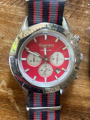Triumph motorcycle chronograph - motorcycle,